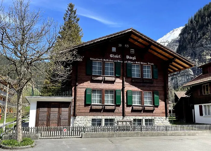 Familienferien Im Chalet Baergli Kandersteg
